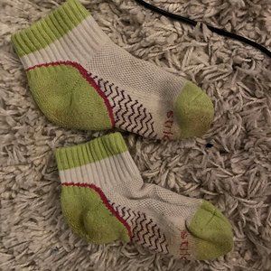 Green Stride Rite socks